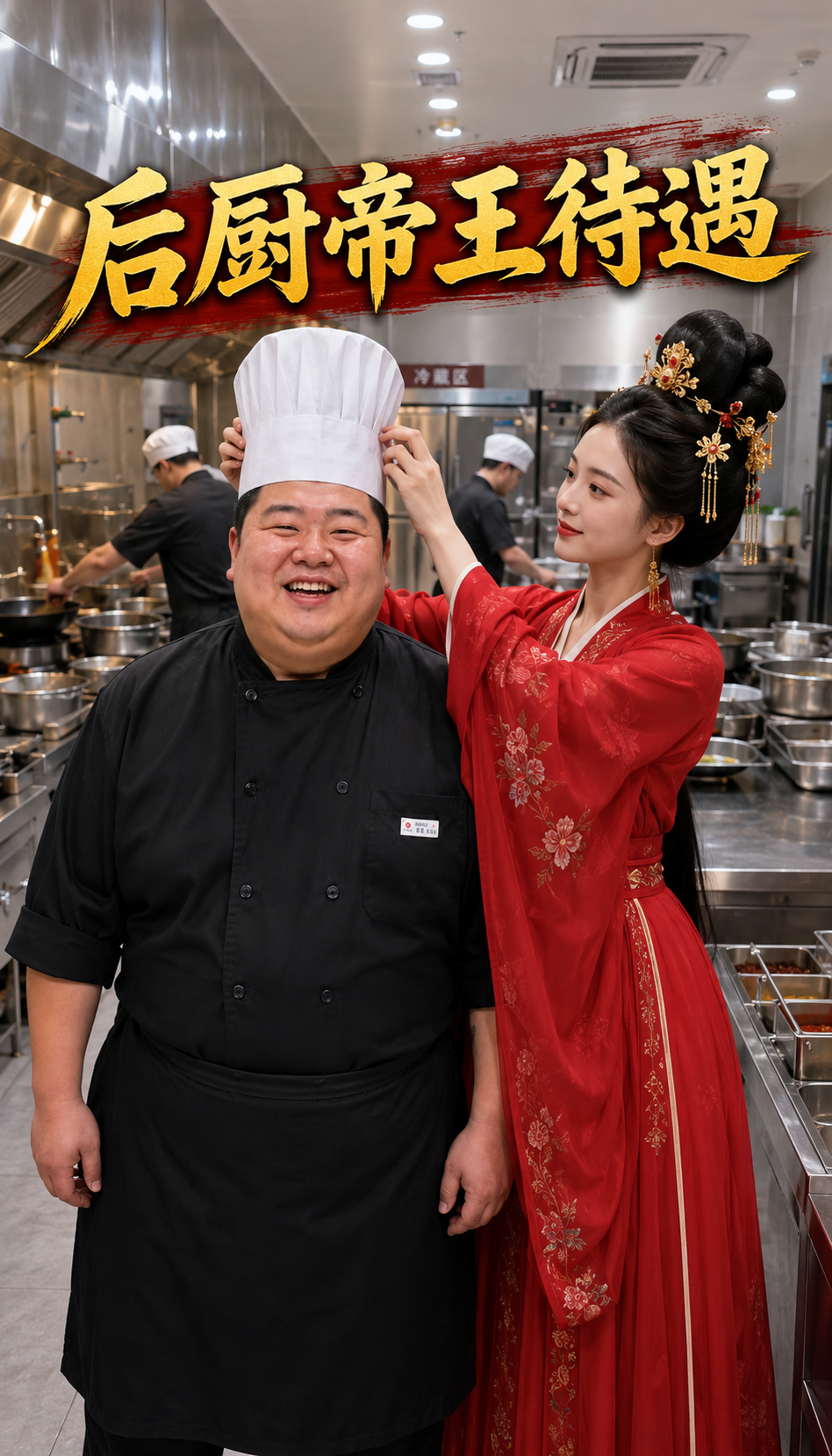 段子后厨帝王待遇2镜4.2W赞
