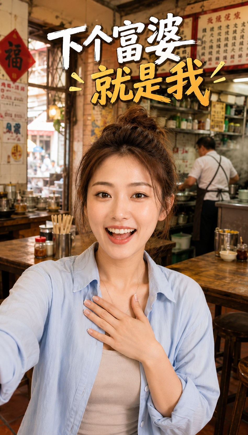 自信顺口溜人设1.1W赞