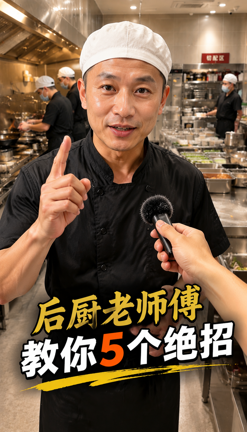 后厨5个烹饪绝招快问快答